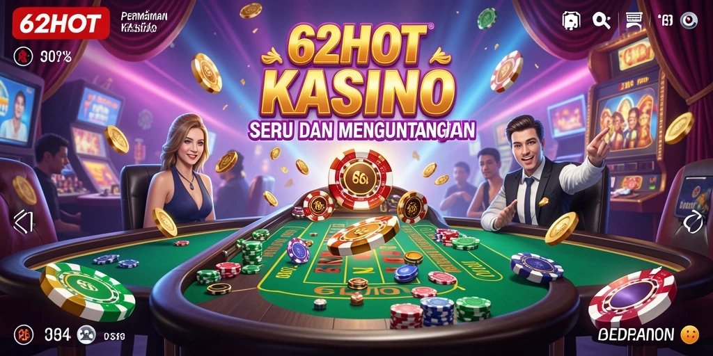 Tangkapan layar gameplay seru di 62HOT dengan uang nyata.