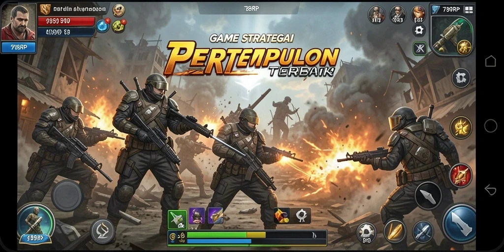 Tampilan menawan gameplay SLG 789RP yang seru dan strategis.