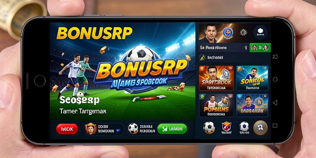 Tampilan gameplay Sportsbook yang menarik dan interaktif.