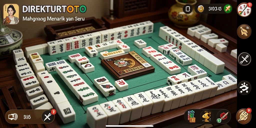Gameplay seru dan kompetitif dalam permainan Mahjong DIREKTURTOTO.