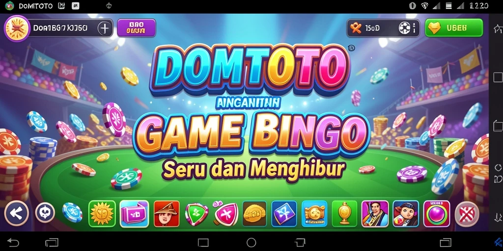 Tampilan gameplay DOMTOTO yang seru dan menegangkan.