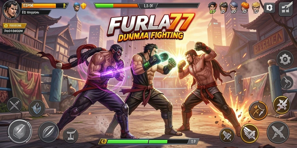 Gameplay FURLA77 yang menegangkan dan mendebarkan.