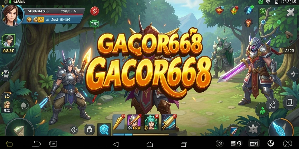 Tampilan gameplay menarik dari GACOR668 saat berinteraksi dengan player lain.