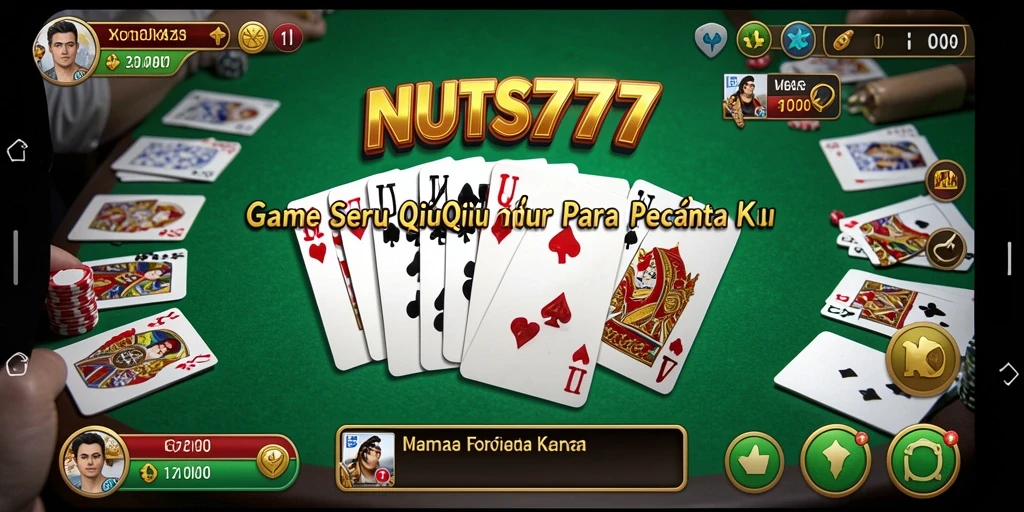 Gameplay intens dan seru dari NUTS777 QiuQiu.