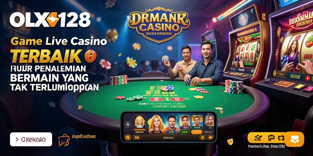Tampilan gameplay Live Casino yang seru dan mengasyikkan di OLX128.