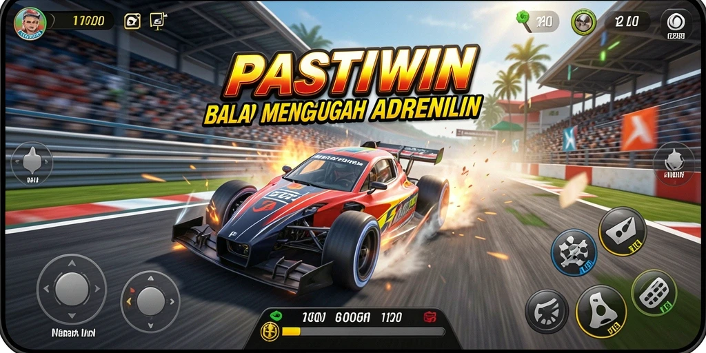 Tampilan gameplay PASTIWIN yang seru dan mendebarkan.