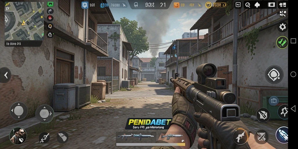 Tampilan aksi mendebarkan dalam gameplay PENIDABET dengan grafis berkualitas tinggi.