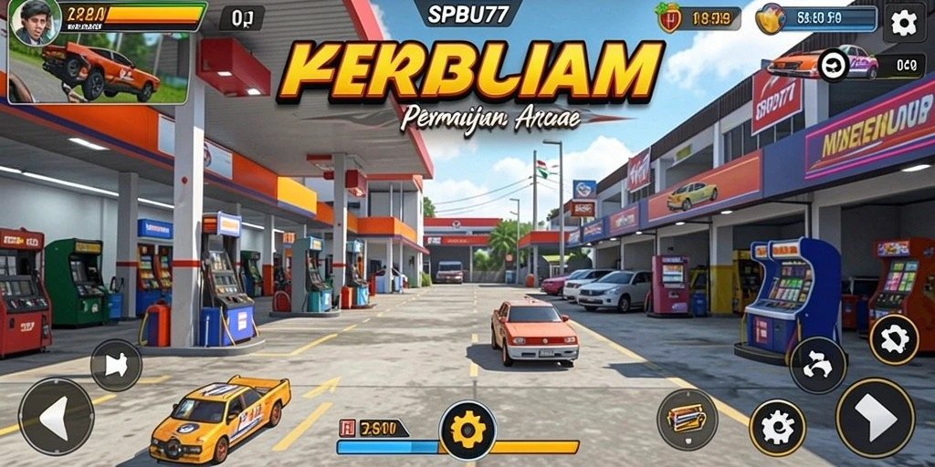 Tampilan menarik dari gameplay SPBU77, menampilkan aksi seru dan tantangan.