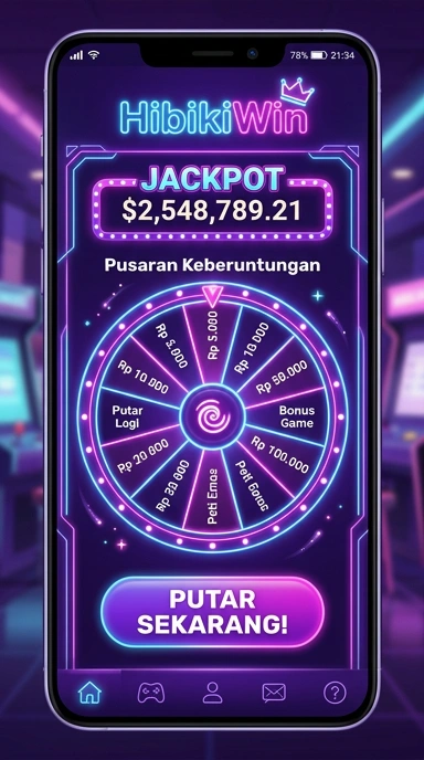 Tampilan aplikasi hibikiwin dengan antarmuka yang intuitif.